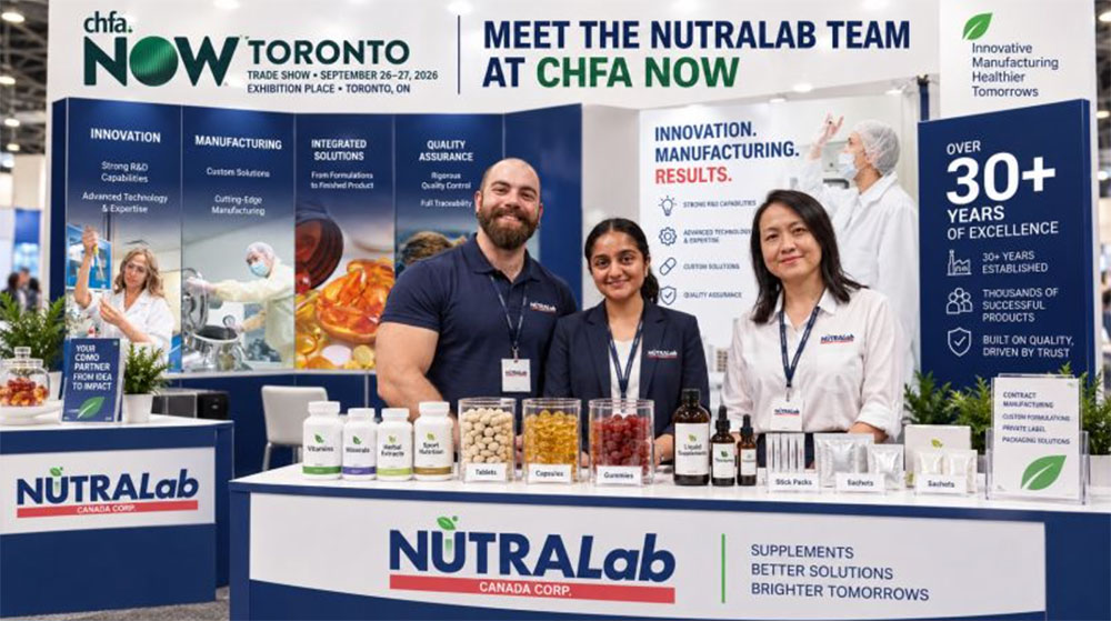 Meet NutraLab at CHFA NOW Toronto 2026!